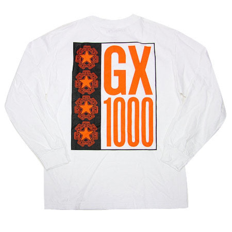 GX1000 Chained Long Sleeve T Shirt White Medium