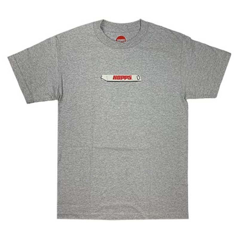 Hopps Razor T Shirt Heather Grey Large