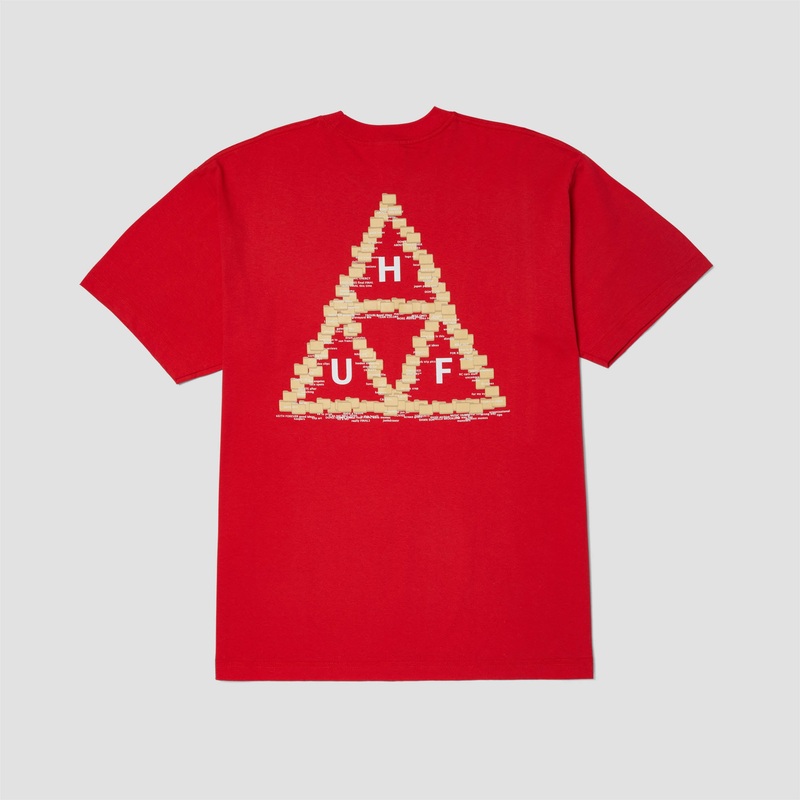 HUF Desktop Shortsleeve T-Shirt Tomato Small