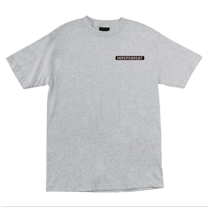 Independent Trucks ITC Profile Tee Heather Grey Heavyweight Mens MD