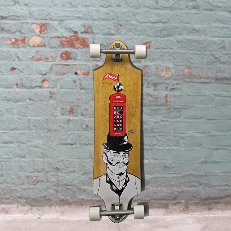 Madrid Gentleman Halberd Freeride Longboard – 36 inch – Complete Complete