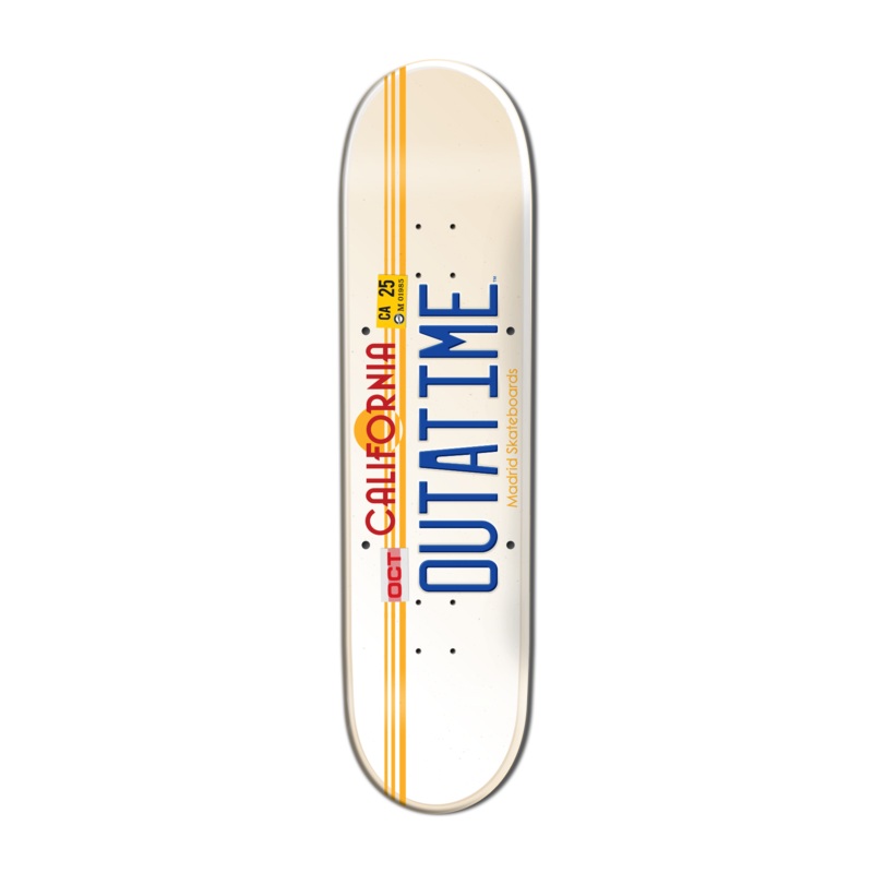 Madrid “Outatime” Skateboard Deck 8″