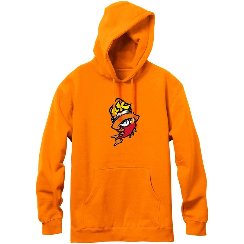 New Deal Ron Knigge Dsv Pullover Hooded Sweatshirt Small Heather Grey