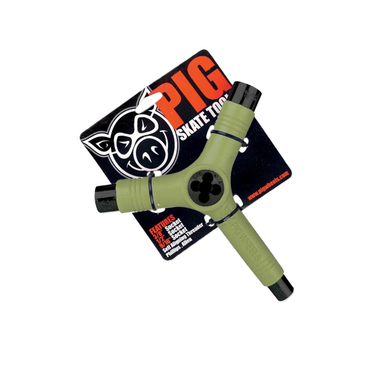 Pig Rethreading Skate Tool – Olive