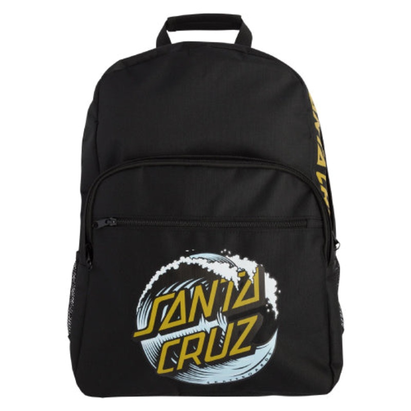Santa Cruz Wave Dot Backpack – Black/Gold