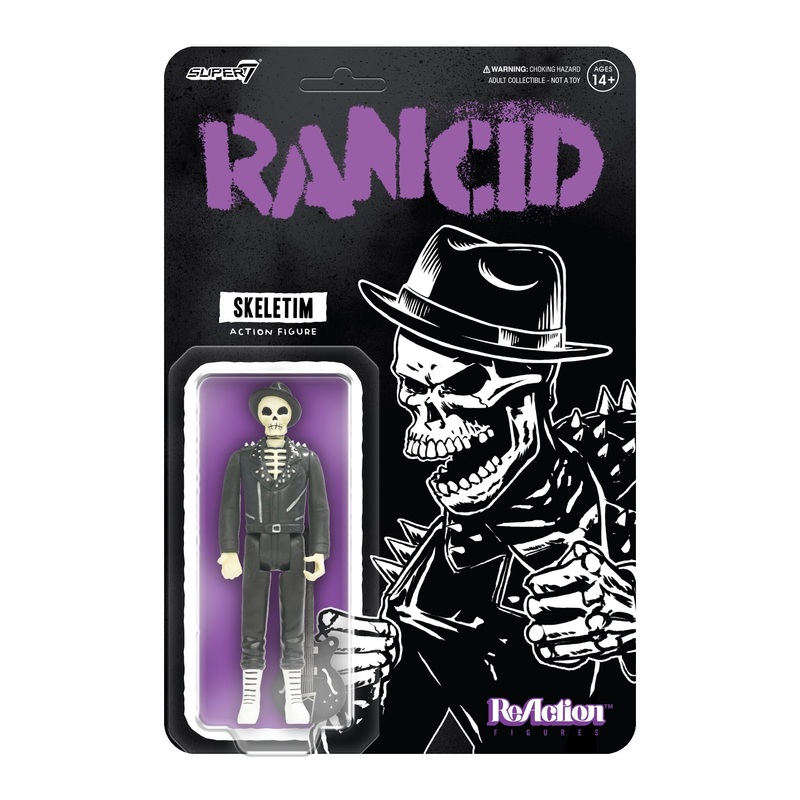 Super7 x Rancid – Skeletim (Time Bomb) ReAction Figure