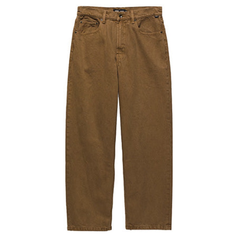 Vans Check-5 Baggy Denim Pants Sepia 34