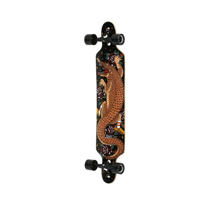 DB Longboards Croc ‘n Socs 40″ Drop Through Longboard Complete