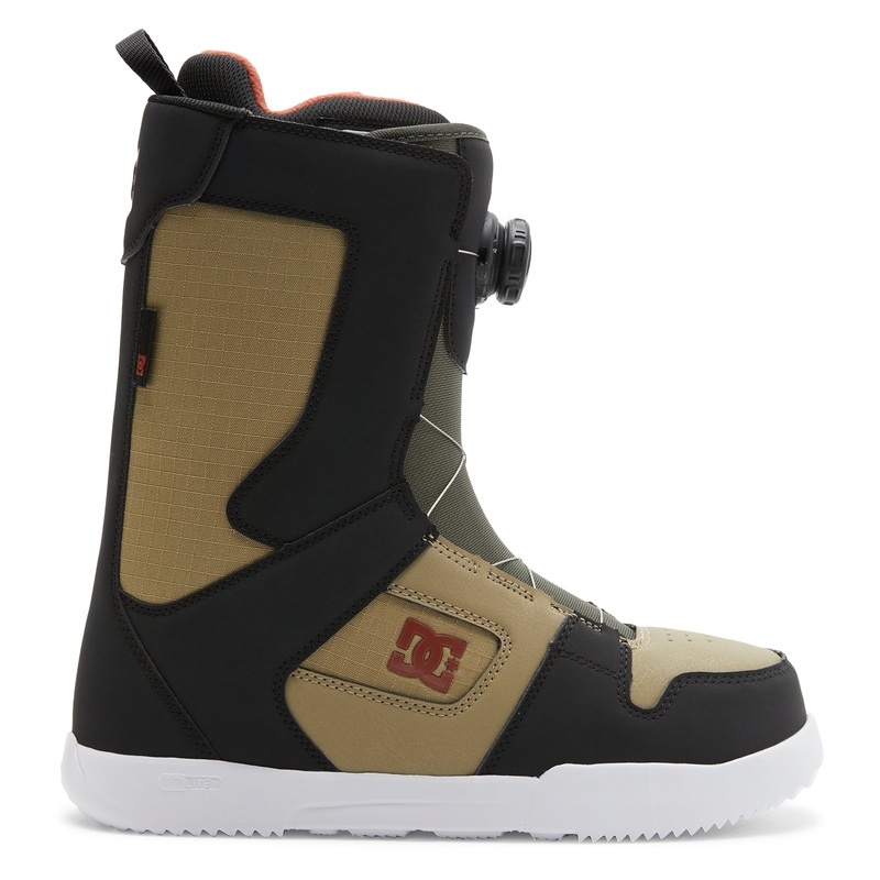 DC Phase BOA Snowboard Boots Brown/Black/White 7.5