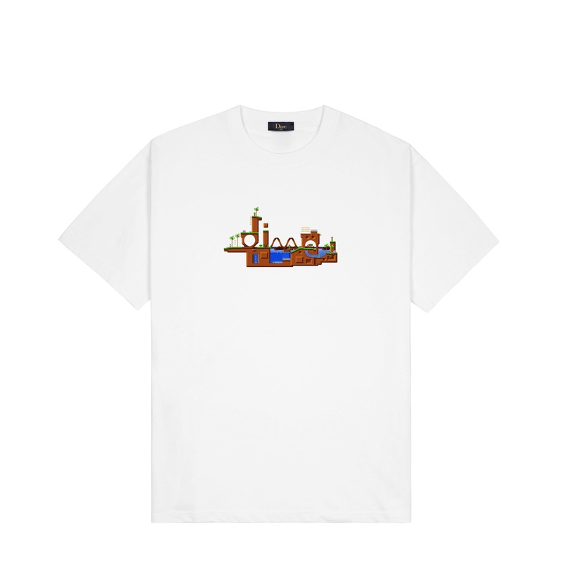 Dime Zone T-Shirt White MD