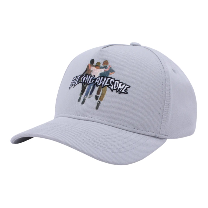 FA Awesome Kids Are Alright 5-Panel Snapback Grey OS