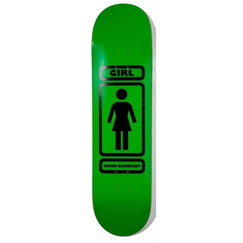 Girls Skateboards Simon Bannerot  93 Til Loveseat Deck 9 in 9 X 32 in