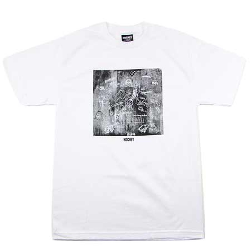 Hockey Carved T Shirt White Small
