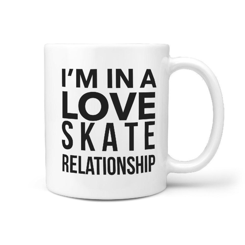 I’m in a Love Skate Relationship Skateboarding Mug
