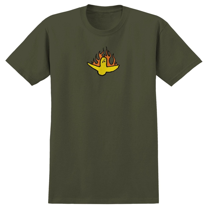 Krooked Firebird Tee Military Green S