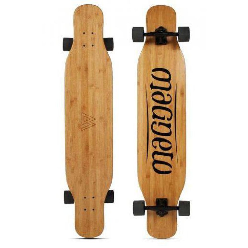 Magneto Bamboo 46″ Dancer Longboard Complete