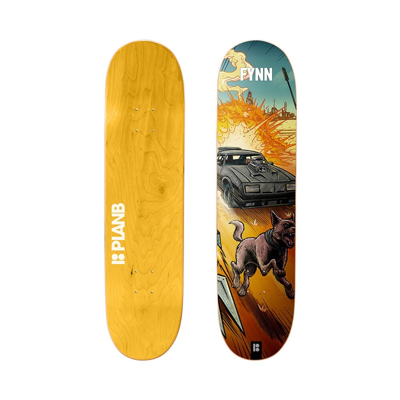 PLAN B SUPERCHARGED FYNN 8.25″ SKATEBOARD DECK