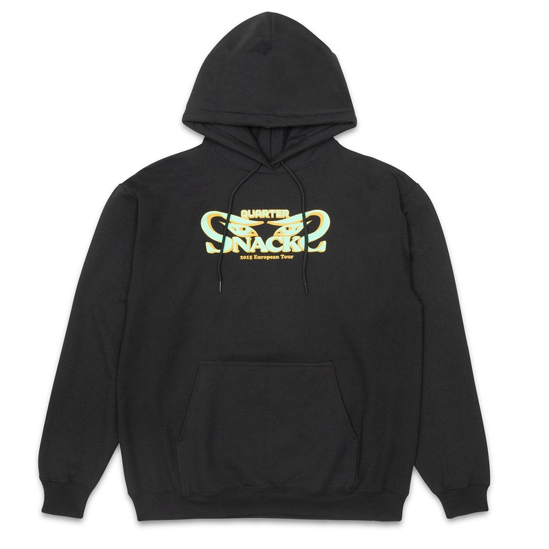 Quartersnacks Euro Tour Hoody Black MD