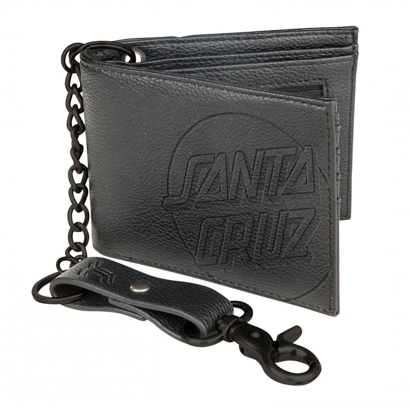 Santa Cruz Opus Dot Chain Wallet – Black