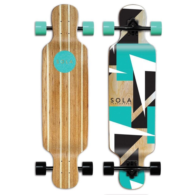 SOLA Future 38.75″ Bamboo Drop Down Longboard