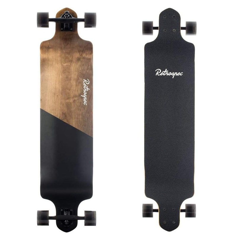 Tidal Black Drop Down 41″ Longboard Complete
