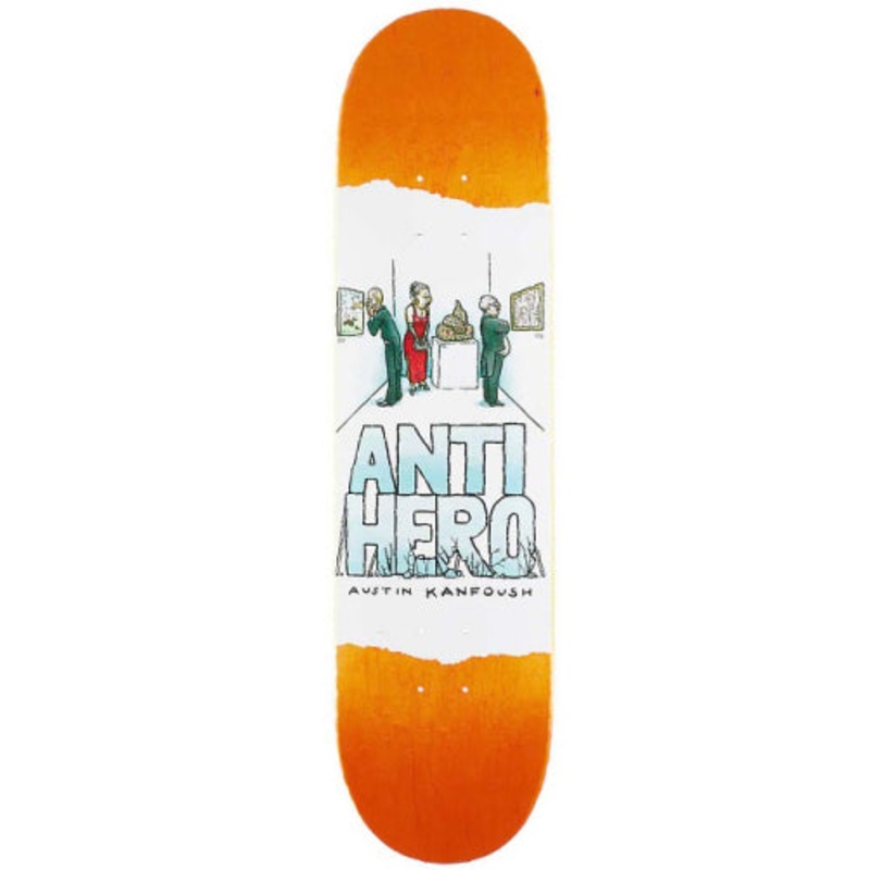 Antihero Austin Kanfoush Expressions Orange Skateboard Deck 8.06″ 8.06″