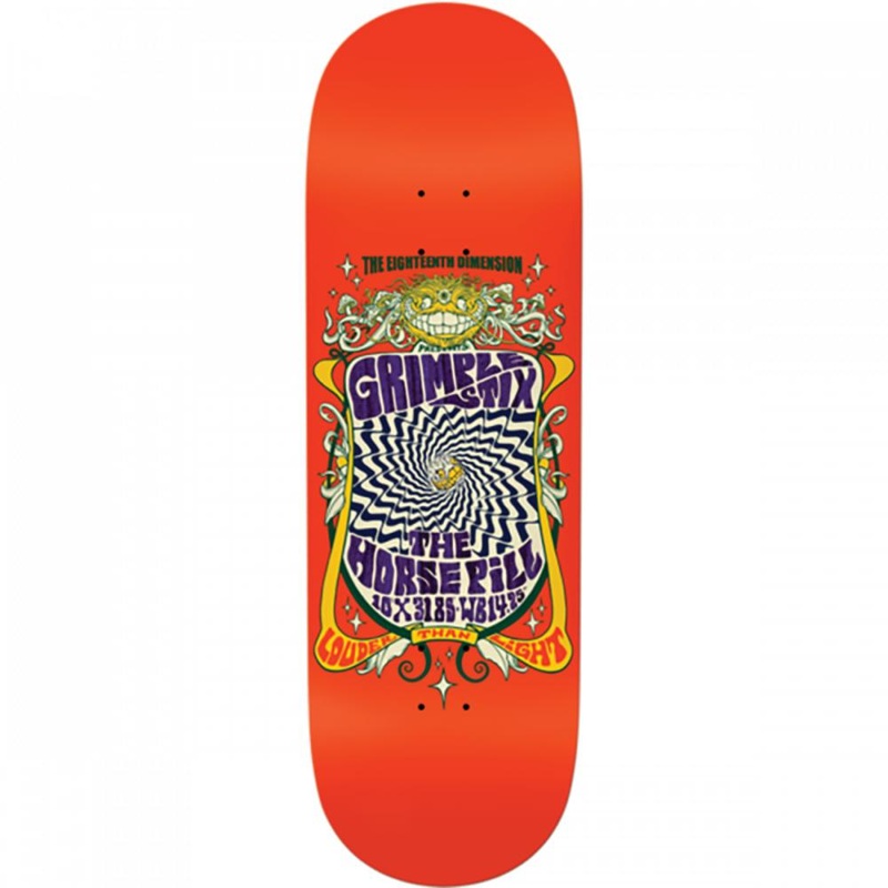 Antihero Litho 10″ Orange Skateboard Deck