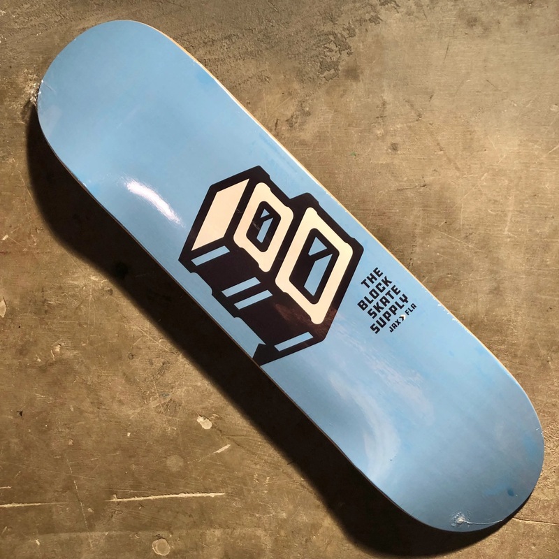 Block – Roots B Logo Deck – Blue 7.25″ Micro