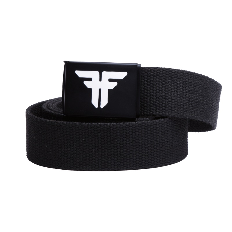 Fallen Trademark Nylon Belt – Black/White