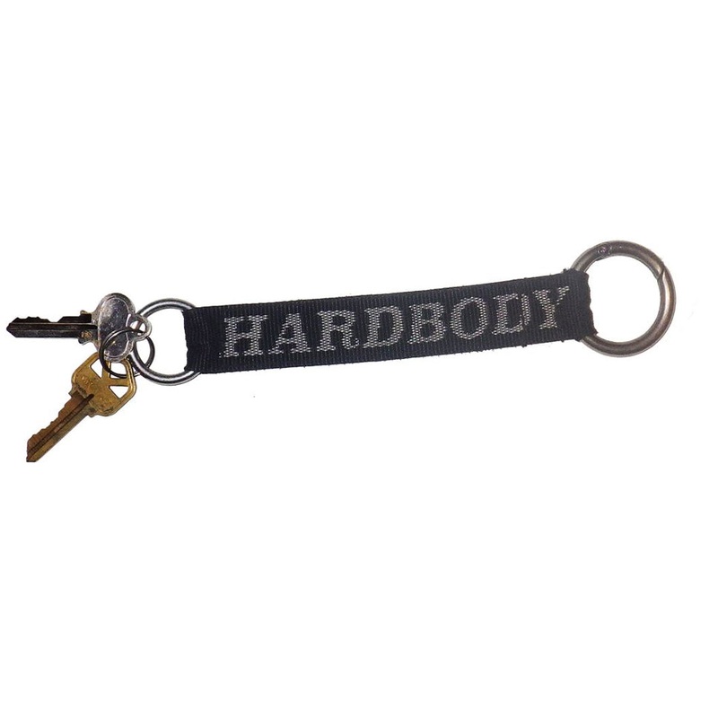 Hardbody Classic Logo Keychain Black One Size Fits All