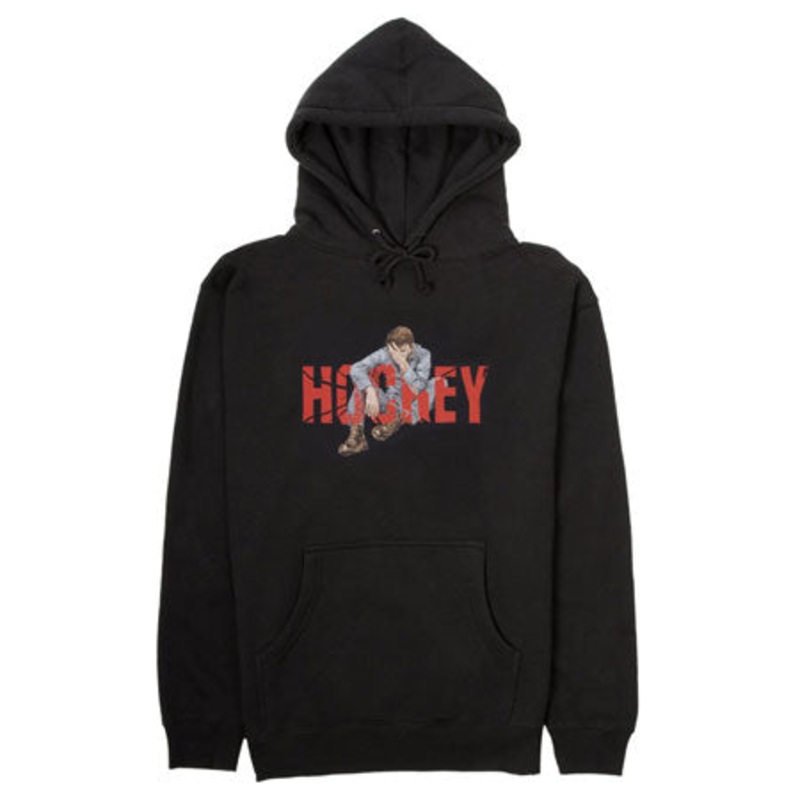 Hockey Shame Hooded Sweatshirt Black Medium
