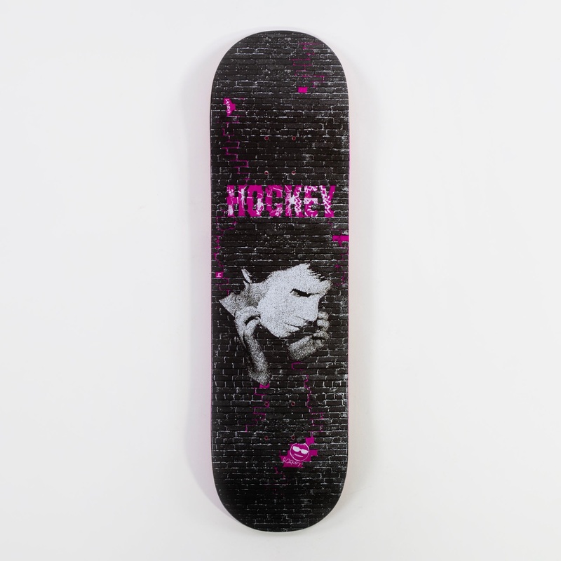 Hockey Skateboards – 8.5″ – Joe Debut Shape 1 – Black 8.5″