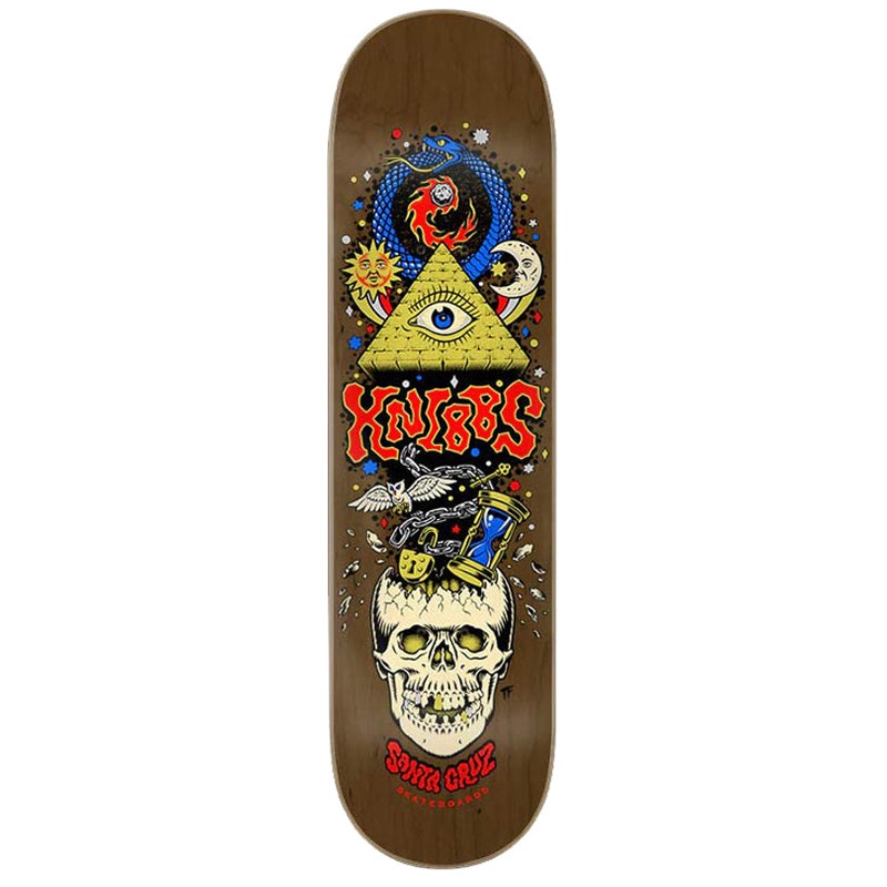 Knibbs Alchemist Pro Skateboard Deck 8.25in x 31.80in Santa Cruz