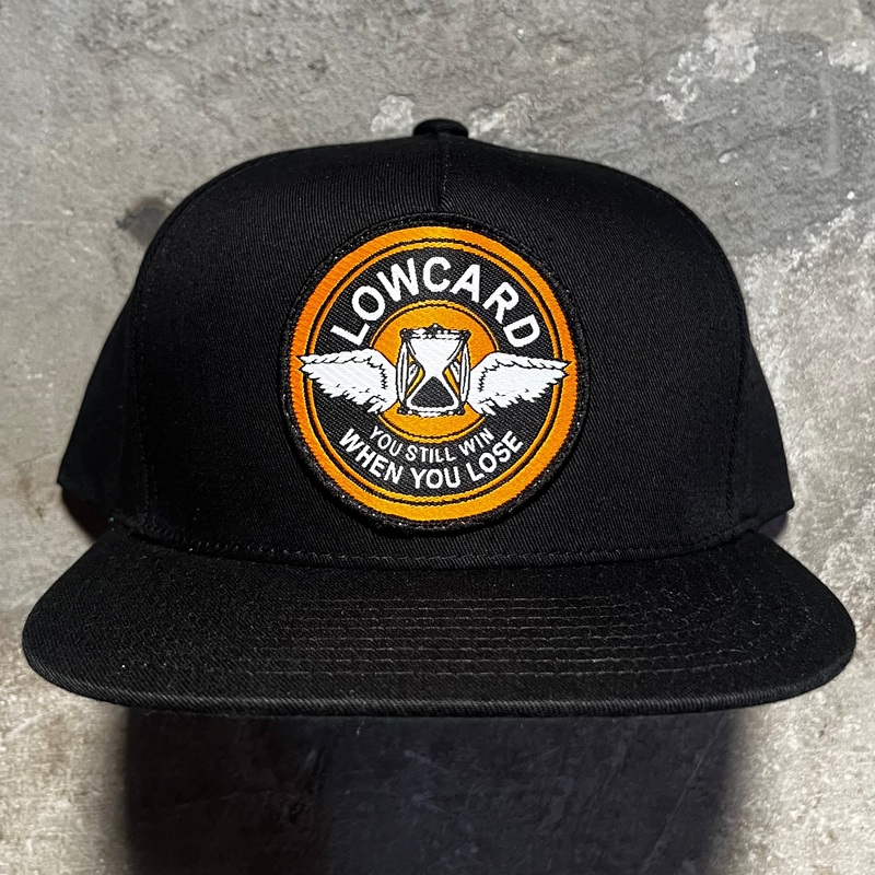 Lowcard – Time’s Up Snapback Hat – Black