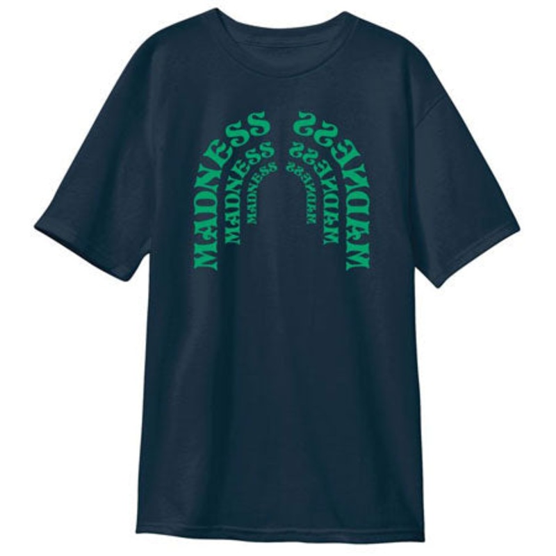 Madness Arch Premium T Shirt Midnight Navy Medium