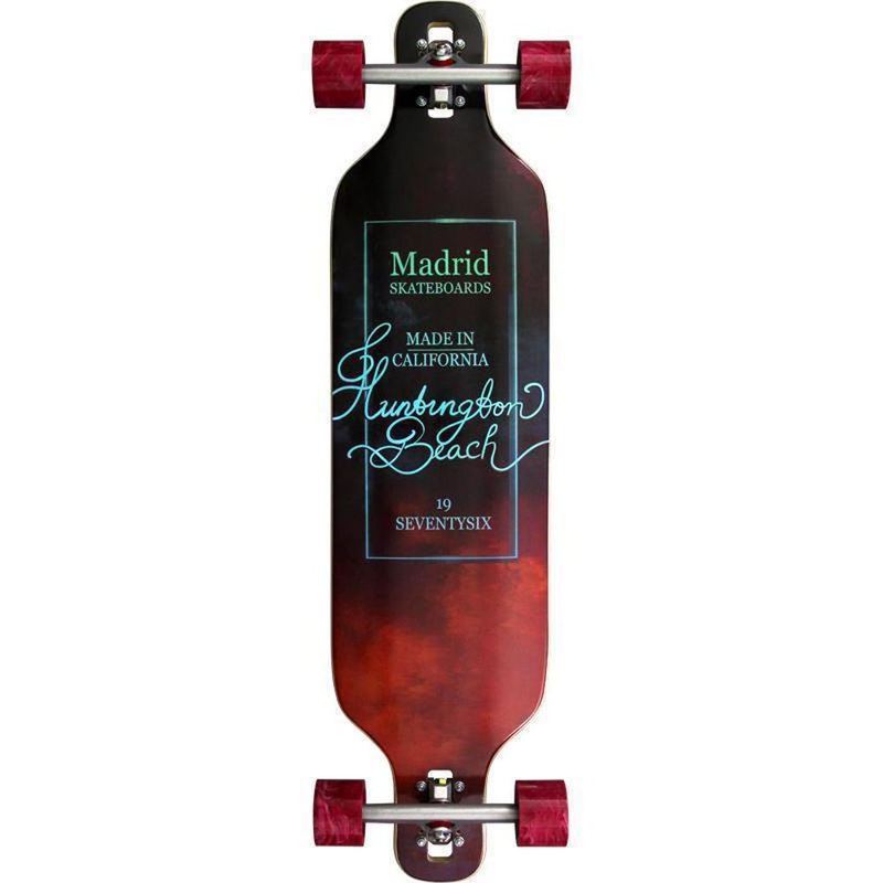 Madrid Dream 39″ Vino Drop Through Longboard Complete