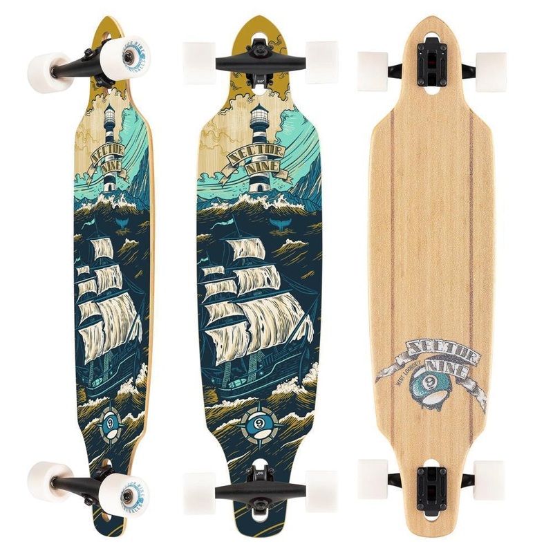 Sector 9 Mini Lookout Voyage 37.5″ Drop Through Longboard