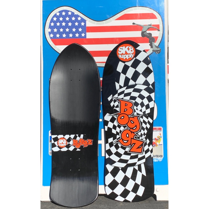SK8supply Boggz Blackout Skateboard Deck