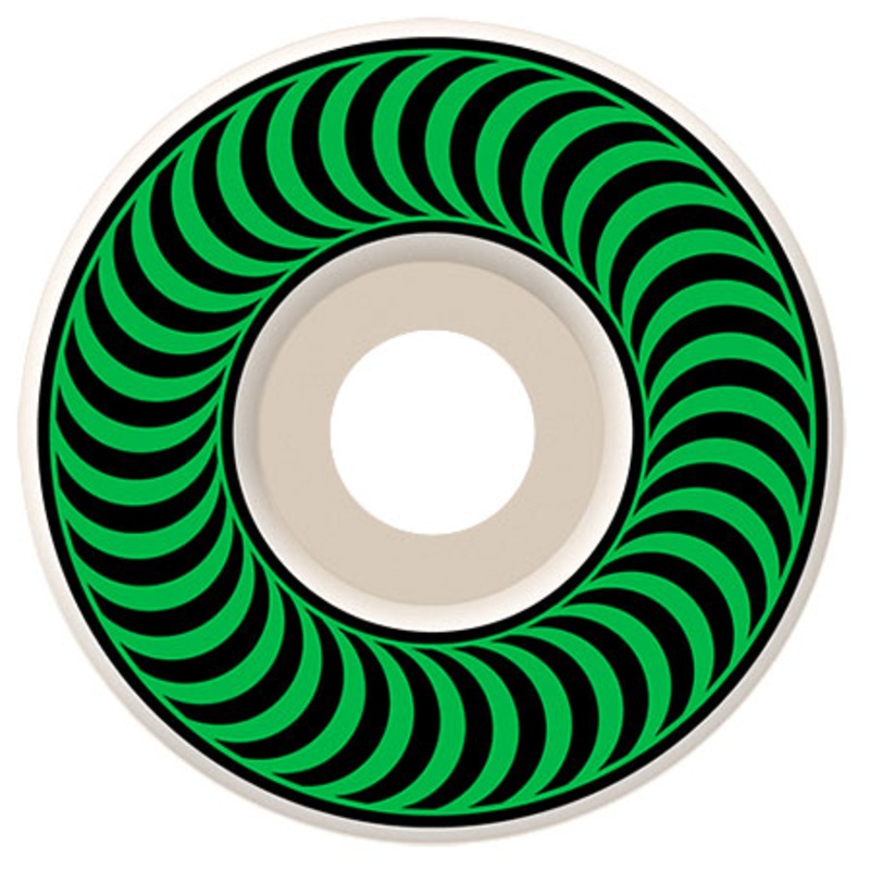 Spitfire Classic Wheels White/ Orange 53mm