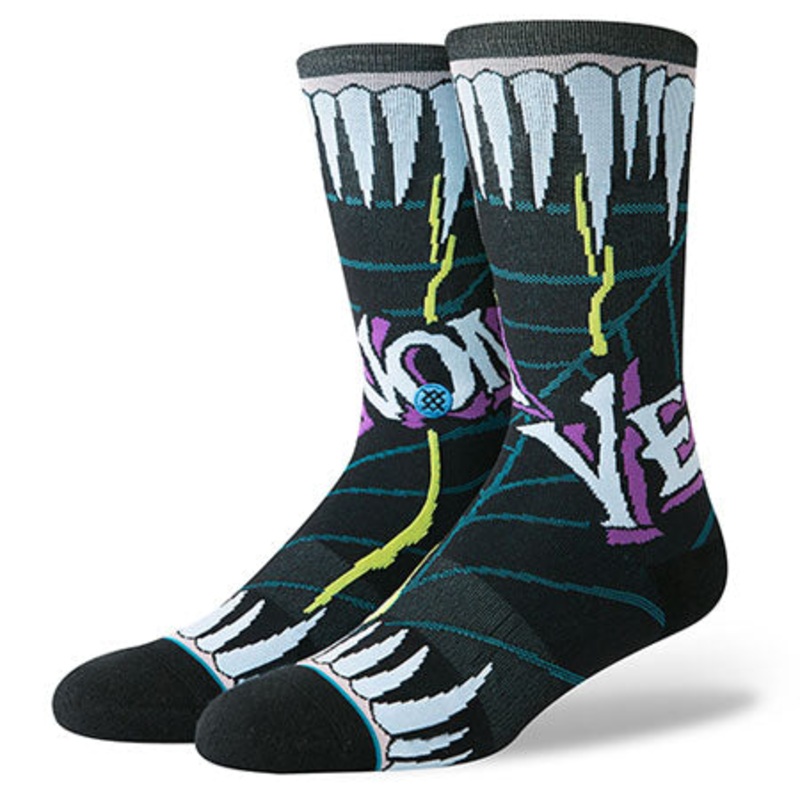 Stance Venom Socks Black Large