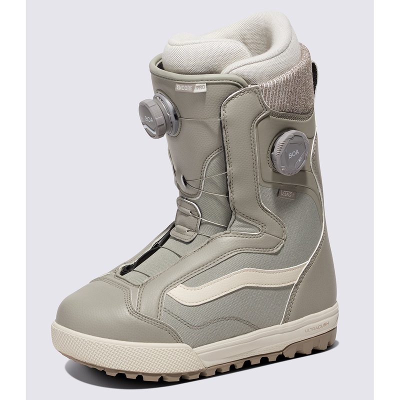 Vans Women’s Encore Pro Snowboard Boot Khaki/White 7