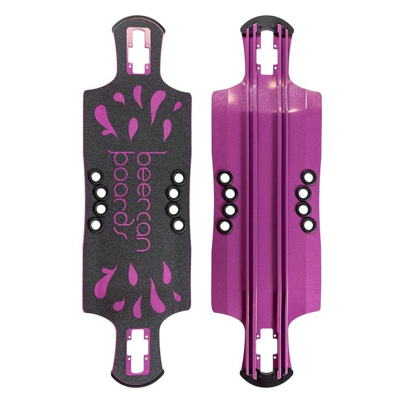 Beercan Purple 35″ Oat Soda Drop Through Deck Deck