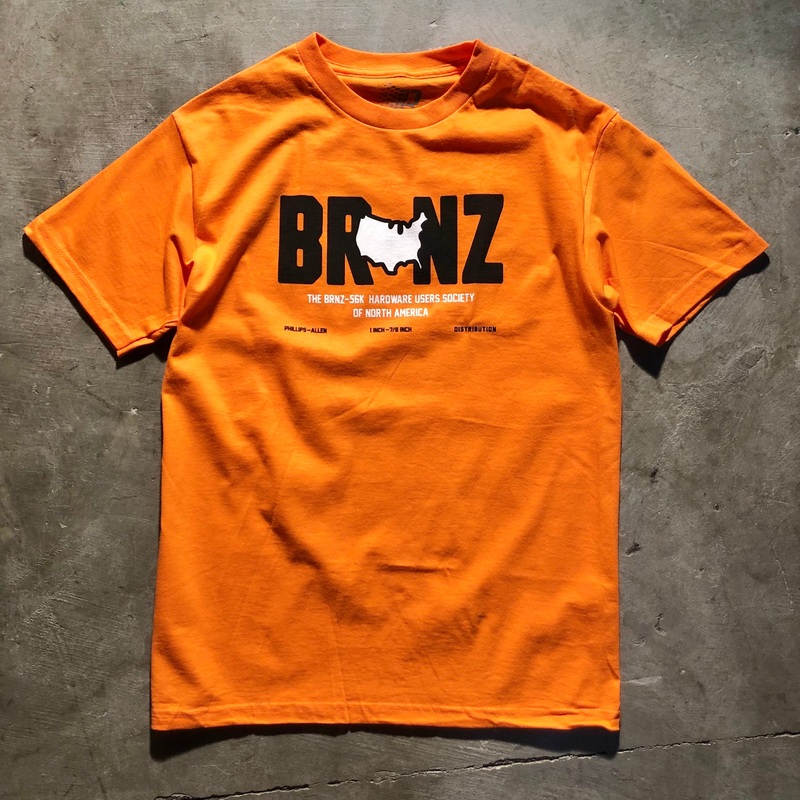 Bronze 56K – BRNZ T-Shirt – Orange Medium