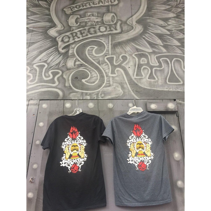 Cal Skate “Richard E. Jones- Crystal Ball” Shirt Black Youth Large