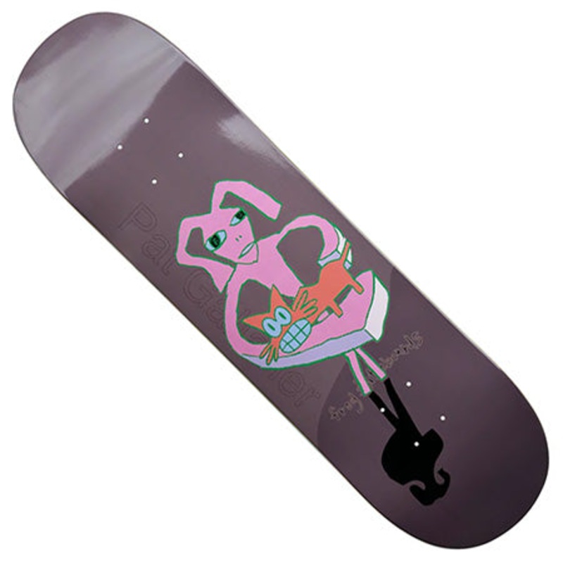 Frog Skateboards Pat Gallaher Red Cat Deck Purple 8.42 x 31.98 WB:14.25