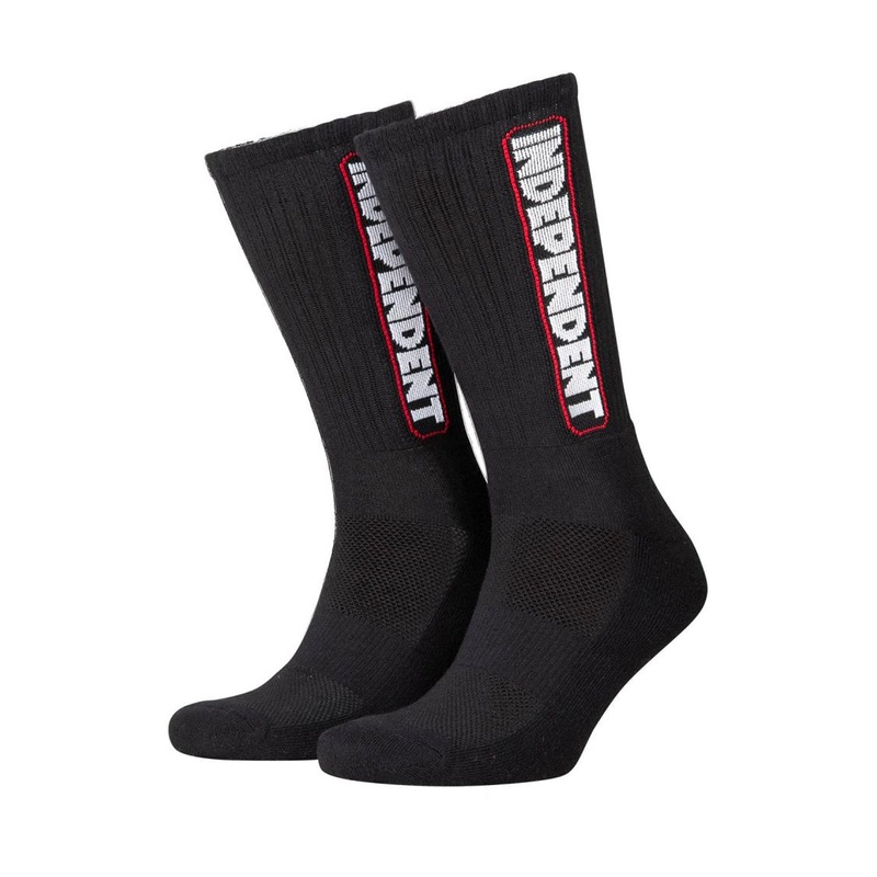 Independent Bar Logo Sock – Black