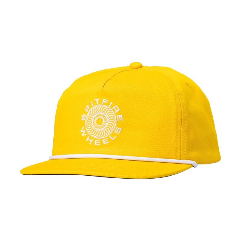 Spitfire Classic 87 Swirl Adjustable Snapback Gold/White