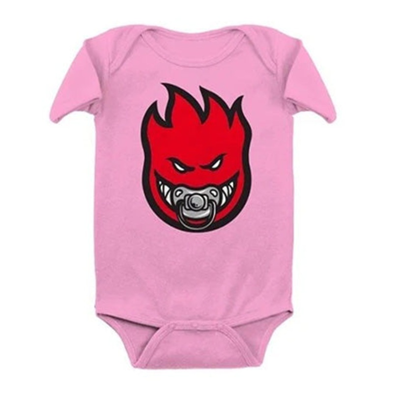Spitfire Paci-Fire Onesie Light Pink 12 Months