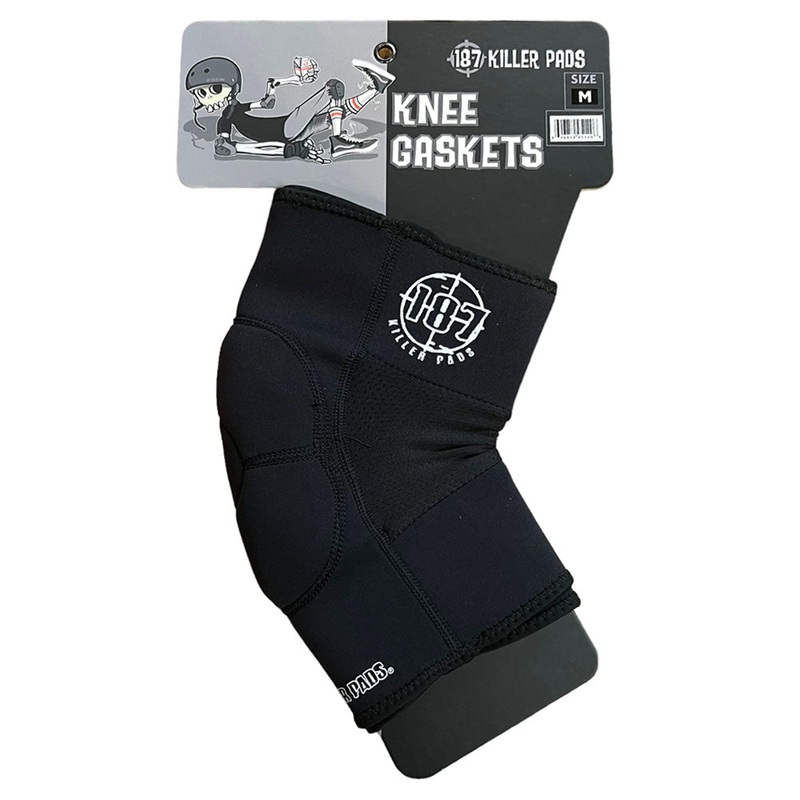 187 Knee Gasket Set of Two Black SM