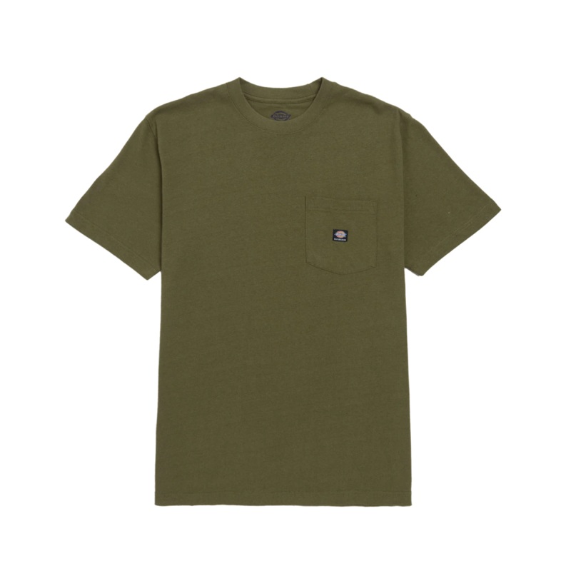 Dickies – Heavyweight Pocket Tee – ( Olive ) Small